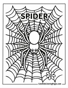 Insect coloring page free pdf download
