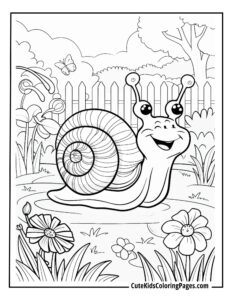 Insect coloring page free pdf download