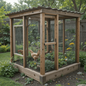 garden integrated coop