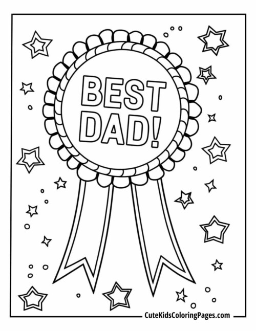 ‘Best Dad!’ Rosette Award